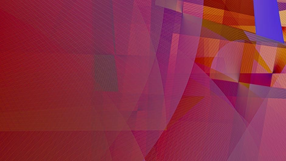 Colorful abstract digital shapes representing a gaming environment.
