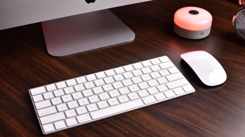 A modern workspace with a Civiliden LL5540 on a clean desk.