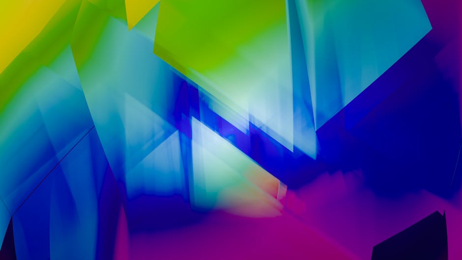 Abstract digital landscape with soft blue and green shapes symbolizing privacy.