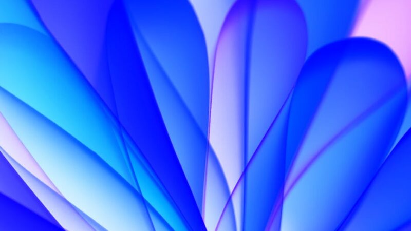 Abstract geometric shapes representing a digital marketplace environment.